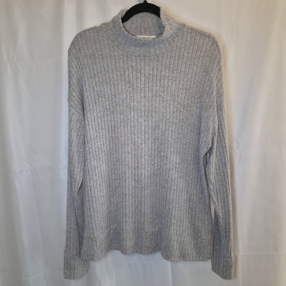 Lucky Brand Heather Gray Turtleneck Sweater - Size L